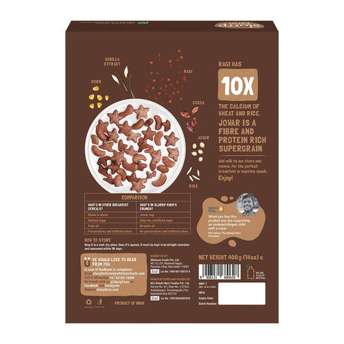 Slurrp Farm Choco Crunch - Ragi Stars and Moons